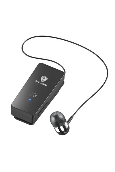 OEM Ακουστικό Clip-On με οθόνη και υποδοχή TF Technovo TN-BT006 Bluetooth