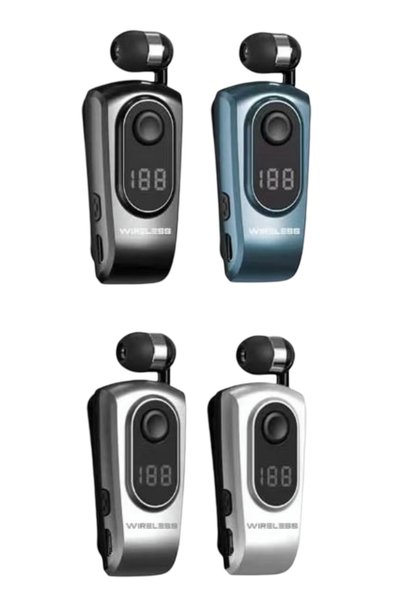 OEM Ασύρματο Bluetooth ακουστικό με Clip και οθόνη Wireless Q5