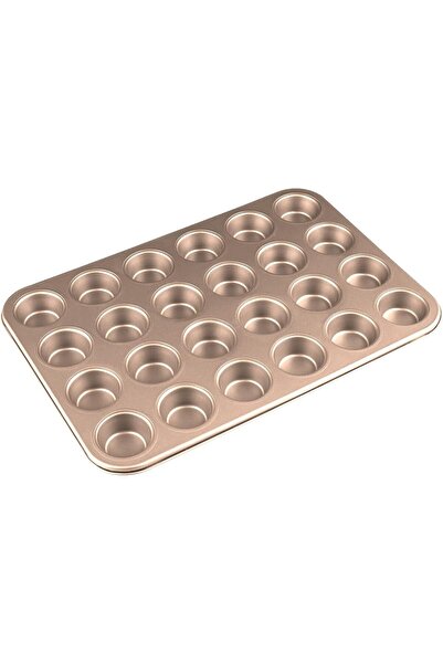 Generic 24-Cup Nonstick Cupcake Tin Carbon Steel Cupcake Molds, Mini Cupcake ...