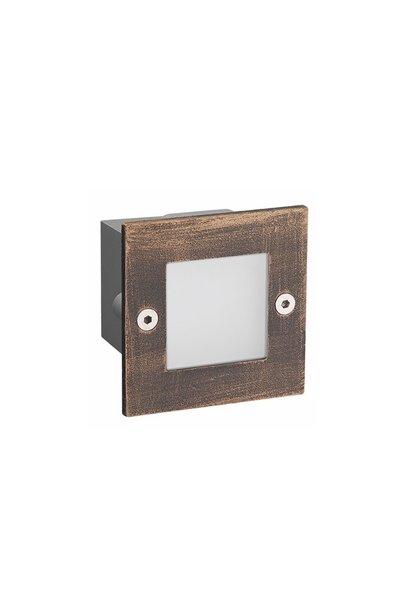 Aca Light Φωτιστικό σκαλοπατιών LED 70x70 R 2W 6000K 100Lm 230V IP54 RA80 / P...