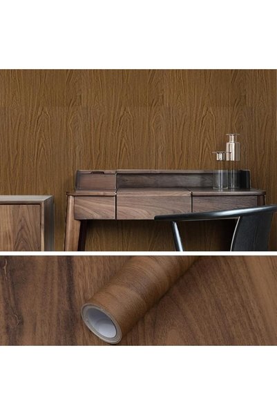 EOGILY Wood Contact Paper, Thicken Vintage Wood Grain Contact Paper, Wood Pee...