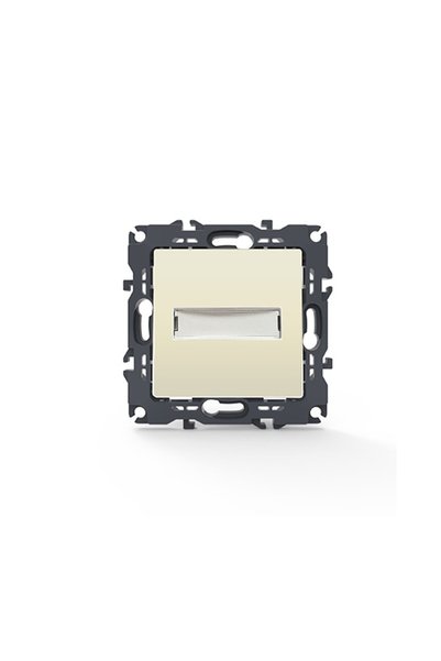 Aca Light PRIME ΧΑΡΑΓΜΕΝΟ ΚΟΥΜΠΙ ΚΑΙ ΛΑΜΠΑ LED 12VAC ΜΕ ΠΛΑΣΤΙΚΟ ΚΛΙΠ ΙΒΟΡΙΝΟ...