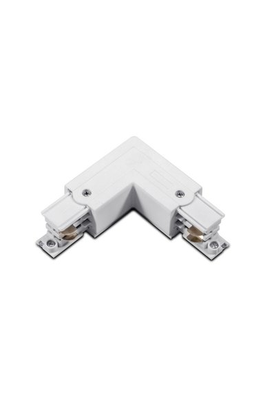 Aca Light ΑΡΙΣΤΕΡΟΣ ΓΩΝΙΑΚΟΣ ΣΥΝΔΕΤΗΡΑΣ 90 ΜΟΙΡΩΝ °   4 ΚΑΛΩΔΙΑ ΛΕΥΚΑ / 4WLWL