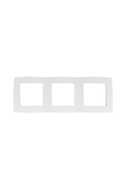 Aca Light ΠΛΑΙΣΙΟ PRIME 3 ΘΕΣΕΩΝ ΛΕΥΚΟ IP20 / 1000119201