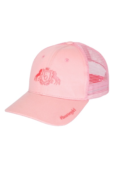 Equestrian Queen Șapcă de baseball Juliana 26SS cu plasă, roz
