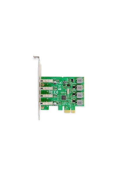 Digitus Controler USB 3.0 PCIe pentru computer, 4x USB 3.0, Profil redus