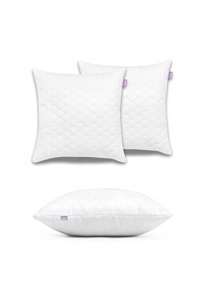 NO BRAND JUKKI 2 X PERNĂ 40X40 ANTIALLERGICĂ MATLASATĂ MICROFIBRĂ GROASĂ PERN...