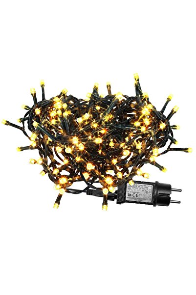 OEM Χριστουγεννιάτικα 510 λαμπάκια LED λευκό θερμό 28,5m με Controller 8 προγ...