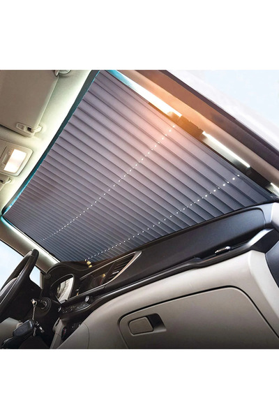 MNC Parasolar auto roleta reflectorizanta 150x70 cm, protectie UV parbriz, ve...