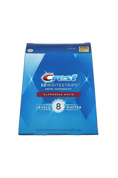 Crest ثري دي وايت لوكس جلاموروس وايت - ٢٨ شريطًا