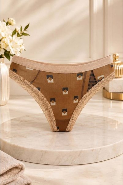 Ioana boutique Καφέ βραζιλιάνικα σλιπ