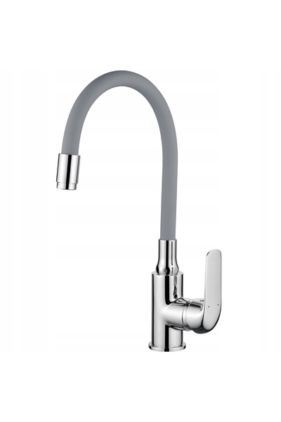 Kuchinox ELZA Bateria sink. planta flexibilă în creștere gri, crom (SKU)