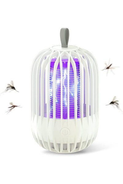 Generic Lamp Bug Zapper, Rechargeable Dual Function Mosquito Zapper Lamp Bug ...