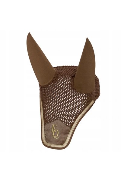 Equestrian Queen Protecții pentru urechi pentru cal Riga 24AW maro FULL