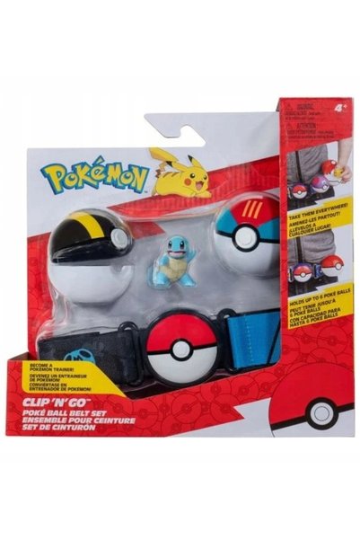 Jazwares Set de centură cu Poké Ball Pokémon Clip 'n' Go... necunoscut