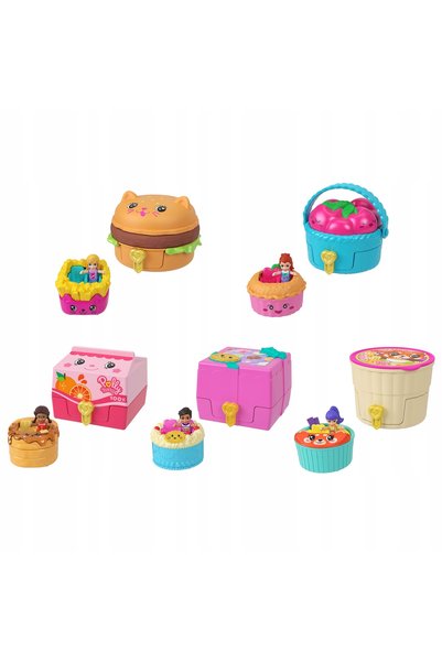 Polly Pocket Laleczka Set compact de gustări surpriză JCR44