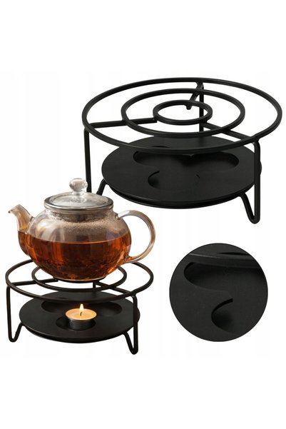 HowHomely Încălzitor pentru lumânări tip tealight, pentru ceainic cu infuzor,...