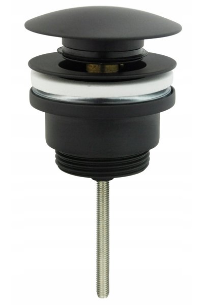 Tycner SPUST UMYWALKOWY NEGRU MAT CLICK-CLACK