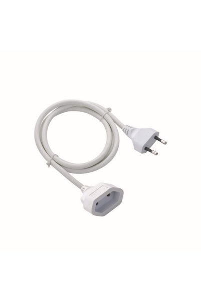 Aca Light ΛΕΥΚΟ ΚΑΛΩΔΙΟ ΠΡΟΕΚΤΑΣΗΣ 10Α H05VV-F 2X1MM2 IP20 5μ / BEC202X15