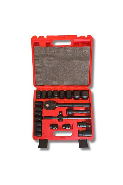 OEM Κρουστικά καρυδάκια 8-32mm με καστάνια 1/2″ σετ 23 τεμαχίων