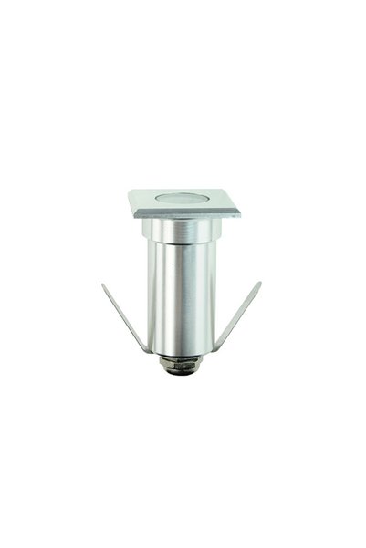 Aca Light LED Τετράγωνο Εντοιχιζόμενο Σποτ 1W 90LM 4000K 30 °   230V AC IP65 ...