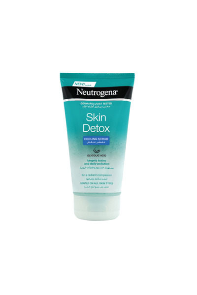 Neutrogena مقشر تبريد البشرة لإزالة السموم - 150 مل