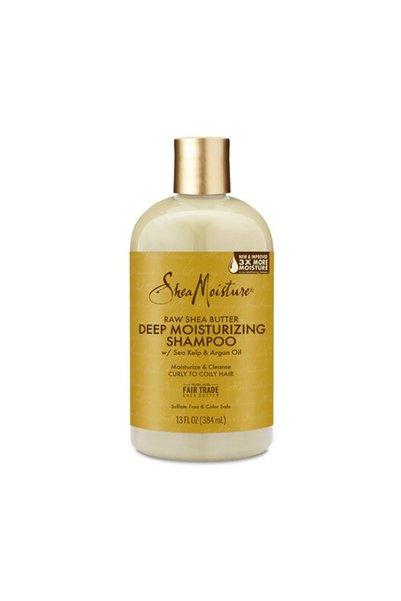 Shea Moisture شامبو زبدة الشيا الخام للحفاظ على الرطوبة - 384 مل