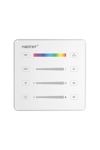 Aca Light ΤΗΛΕΧΕΙΡΙΣΤΗΡΙΟ B6 SPI ΓΙΑ ΤΡΙΠΛΩΜΕΝΟ ΦΩΤΙΣΤΙΚΟ LED ACA A-B6-W ΛΕΥΚ...