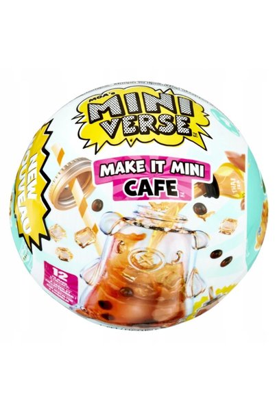 MGA Cafenea Miniverse Mâncare în miniatură Make It Mini Cafe Bilă Surpriză