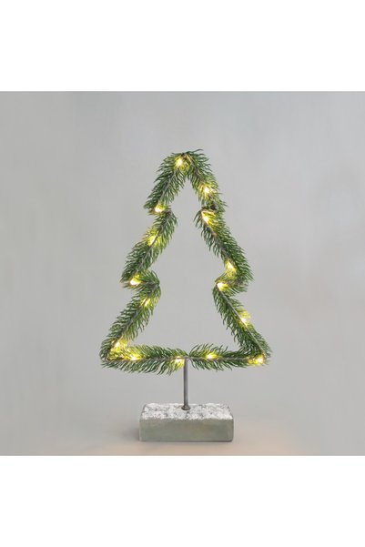 Aca Light ΔΙΑΚΟΣΜΗΤΙΚΟ ΔΕΝΤΡΟ 15 ΜΙΝΙ LED ΘΕΡΜΟ ΛΕΥΚΟ ΜΕ ΜΠΑΤΑΡΙΕΣ 2ΧΑΑ IP20 ...