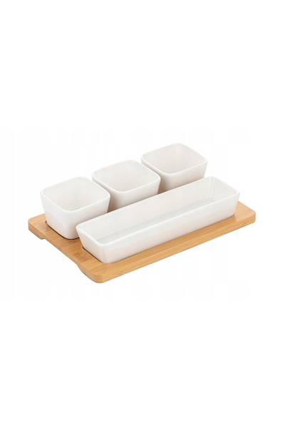 FLORINA SET PENTRU DIP-uri DRECTANGULARE 4EL. ADRIA