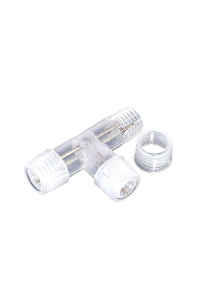 Aca Light ΣΥΝΔΕΤΗΡΑΣ Τ για Διπλό Κανάλι Φωτιστικού Σωλήνα IP20 / RTC3WB