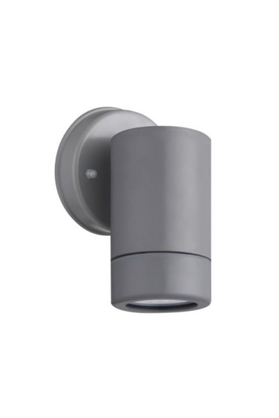 Aca Light ΓΚΡΙ ΦΩΤΙΣΤΙΚΟ ΤΟΙΧΟΥ ΣΥΜΒΑΤΙΚΟ 1xGU10 & LED 3W IP65 60x80x125mm / ...