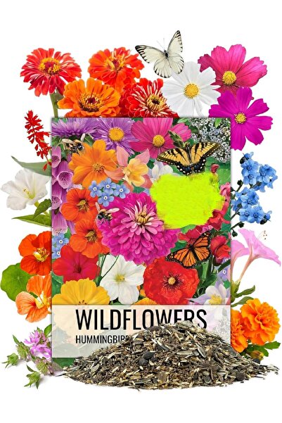 Generic Wildflower Mix Seeds – Premium Blend of Annual & Perennial Wildflower...