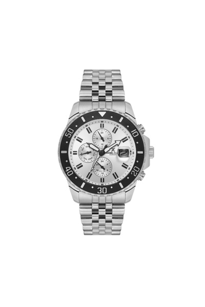 Daniel Klein Exclusive Silver Stainless Steel Watch for Men DK.1.14243-1