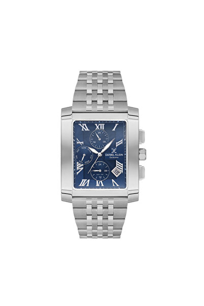 Daniel Klein Exclusive Silver Stainless Steel Watch for Men DK.1.14250-3