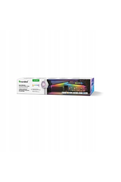 Nanoleaf Pachet de extindere pentru lumini exterioare inteligente, multicolor...