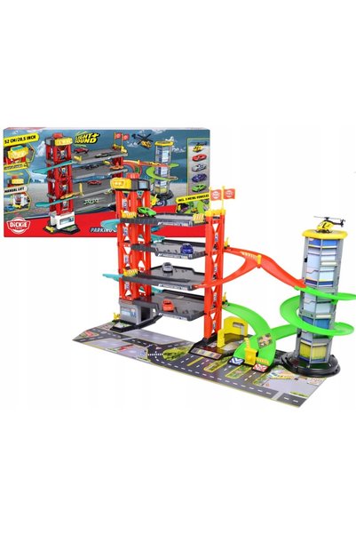 Dickie Toys Dickie Parking garaj supraetajat pentru 5+ mașini 333-9000