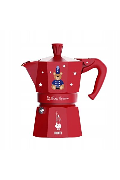 Bialetti Moka Express 3TZ rot Amintiri Pline de Bucurie