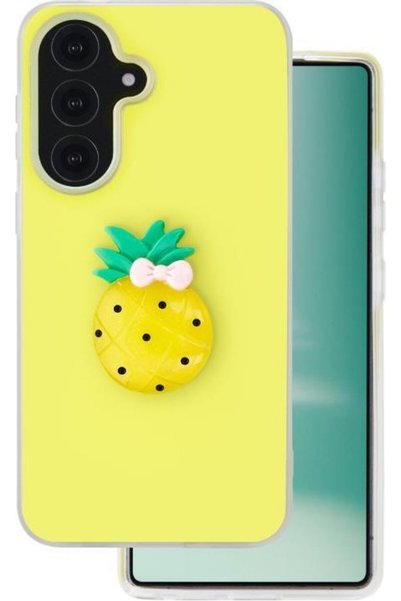 inos Θήκη TPU & PC Samsung A376B Galaxy A37 5G Φρέσκο Κίτρινο Ανανά - (520559...