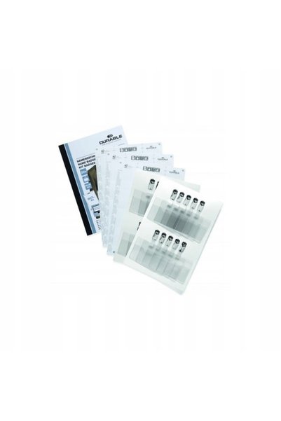 Durable SET DE IDENTIFICATOARE 60x90 CU CLEMA 20 buc.
