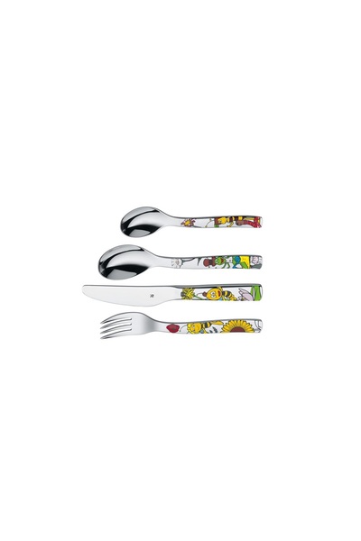 WMF Set tacâmuri copii Bee Maja 4 piese din oțel inoxidabil