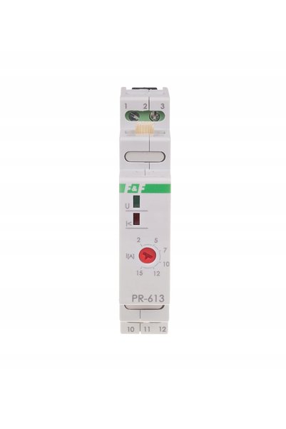 F&F DİZAYN Releu de prioritate PR-613 cu canal traversant, setare 2-15A, cont...