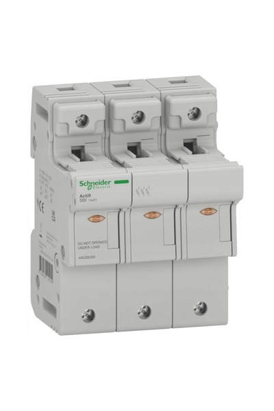 Schneider Electric Suport siguranță, Acti9 SBI, 3P, 50A, dimensiune cartuș 14...