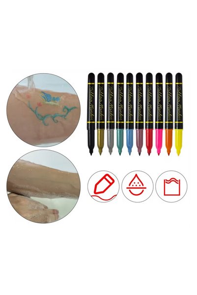 BestHurt Tatuaje pentru copii Tatuaje pentru copii Șabloane lavabile + 10x ma...