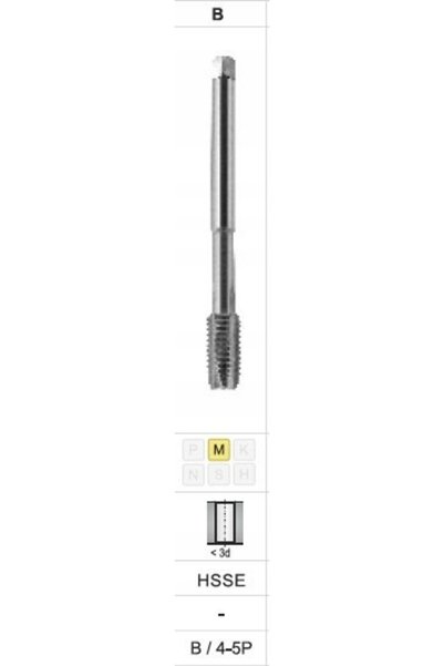 FANAR Filetator 376-B M12 6H SE INOX