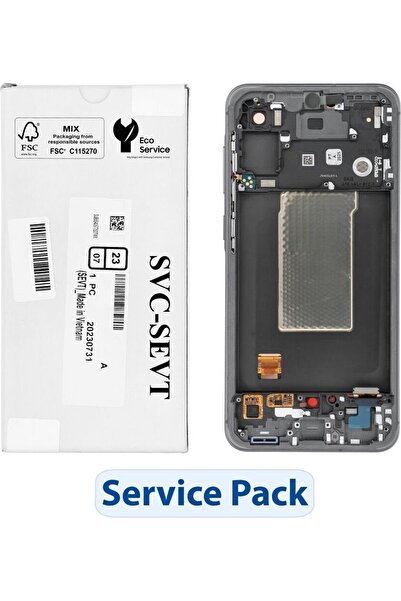 Samsung Σετ Οθόνης LCD για A56 5G A566B Γραφίτης GH82-36829A