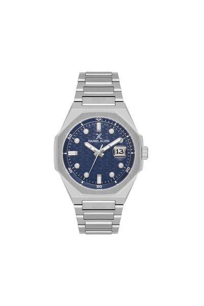 Daniel Klein Premium Silver Stainless Steel Watch for Men DK.1.14193-3