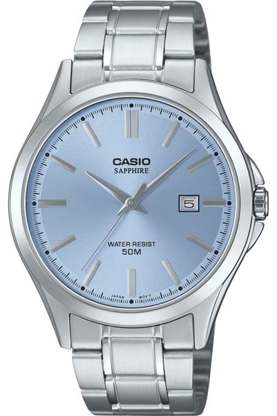Casio Ανδρικό ρολόι + Κουτί (zd292b) Ζαφείρι - (MTS-115D-2A2V)