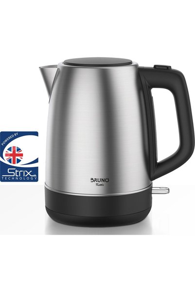 Bruno Ανοξείδωτος βραστήρας νερού 1.7L STRIX 2200W, Inox - (BRN-0246)